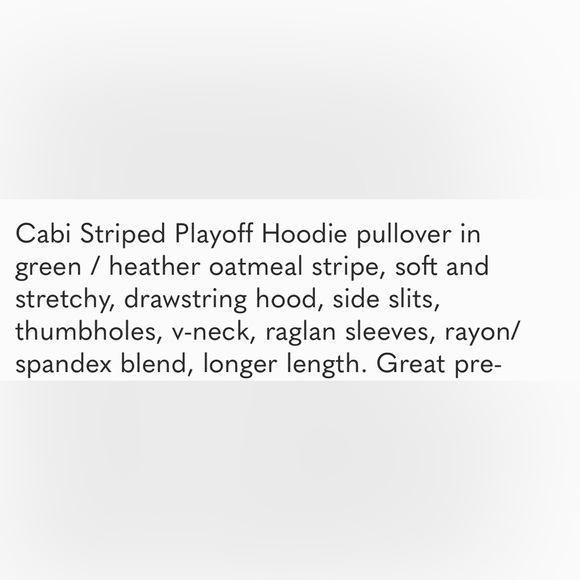 Cabi 3995 Playoff Hoodie - Picture 5 of 7